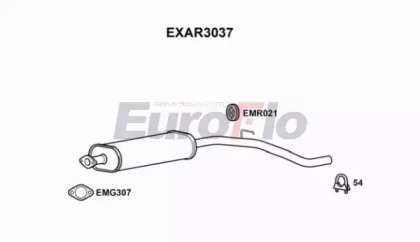 Амортизатор EuroFlo EXAR3037