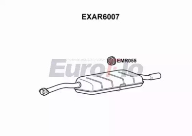 Глушитель выхлопных газов конечный EuroFlo EXAR6007