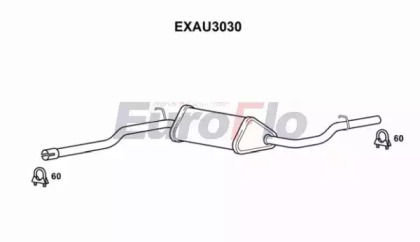 Амортизатор EuroFlo EXAU3030