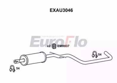 Амортизатор EuroFlo EXAU3046