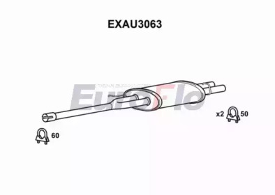 Амортизатор EuroFlo EXAU3063