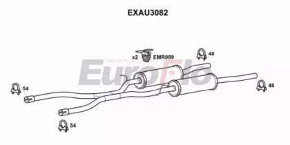 Амортизатор EuroFlo EXAU3082