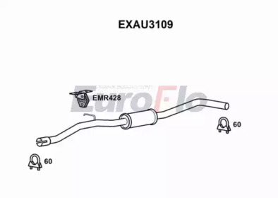 Амортизатор EuroFlo EXAU3109