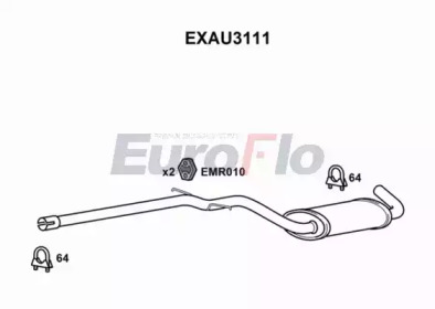 Амортизатор EuroFlo EXAU3111