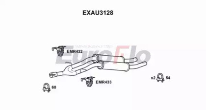 Амортизатор EuroFlo EXAU3128