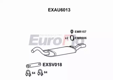 Амортизатор EuroFlo EXAU6013