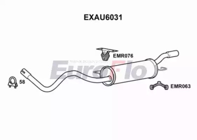 Амортизатор EuroFlo EXAU6031