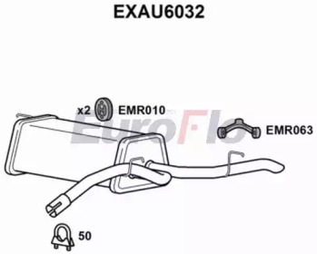 Амортизатор EuroFlo EXAU6032