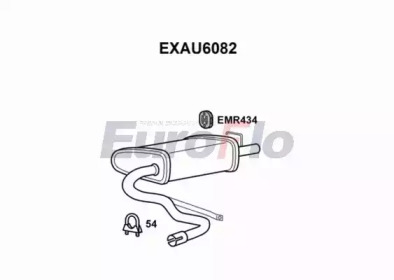 Амортизатор EuroFlo EXAU6082