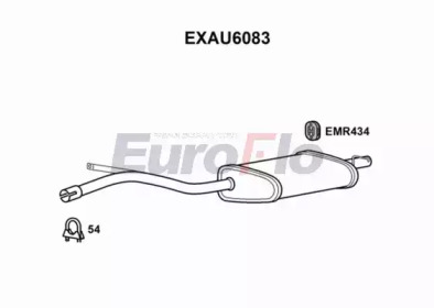 Амортизатор EuroFlo EXAU6083