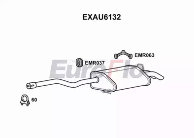 Амортизатор EuroFlo EXAU6132