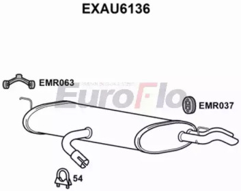 Амортизатор EuroFlo EXAU6136