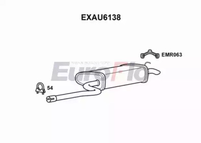 Амортизатор EuroFlo EXAU6138