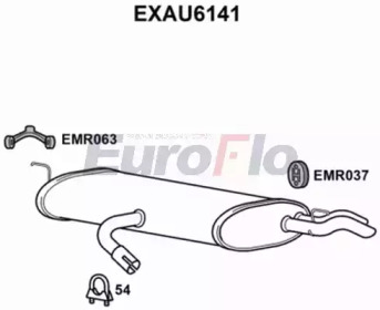 Амортизатор EuroFlo EXAU6141