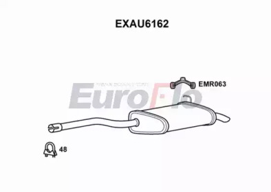 Амортизатор EuroFlo EXAU6162