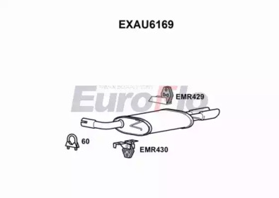 Амортизатор EuroFlo EXAU6169