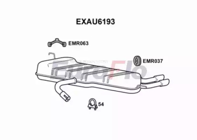 Амортизатор EuroFlo EXAU6193