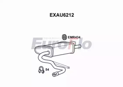 Амортизатор EuroFlo EXAU6212