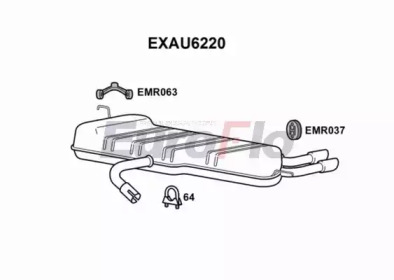 Амортизатор EuroFlo EXAU6220