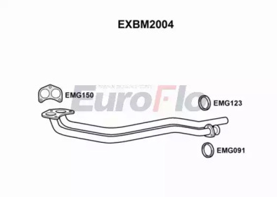 Труба выхлопного газа EuroFlo EXBM2004