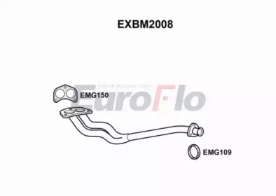 Труба выхлопного газа EuroFlo EXBM2008