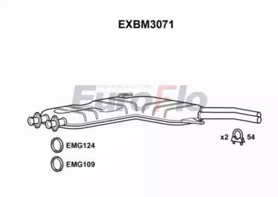 Амортизатор EuroFlo EXBM3071