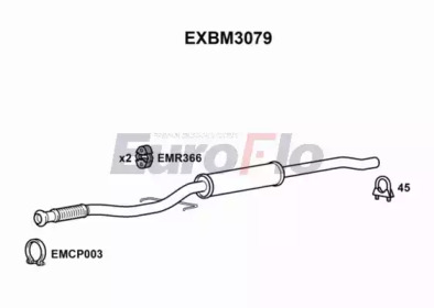 Амортизатор EuroFlo EXBM3079