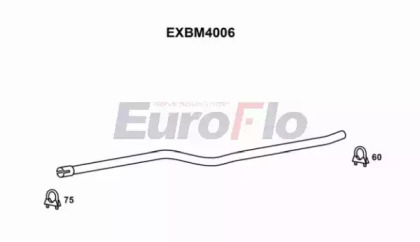 Труба выхлопного газа EuroFlo EXBM4006