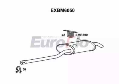 Амортизатор EuroFlo EXBM6050