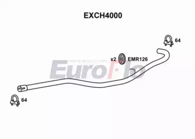 Труба выхлопного газа EuroFlo EXCH4000