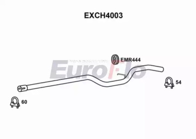 Труба выхлопного газа EuroFlo EXCH4003