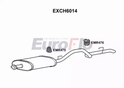 Амортизатор EuroFlo EXCH6014