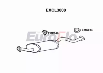 Амортизатор EuroFlo EXCL3000