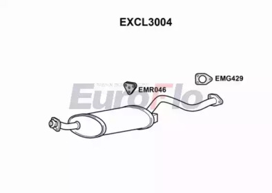 Амортизатор EuroFlo EXCL3004