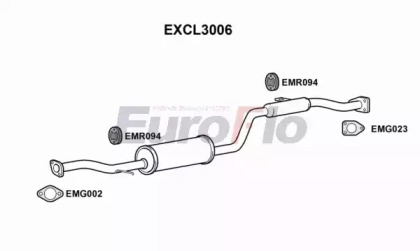 Амортизатор EuroFlo EXCL3006