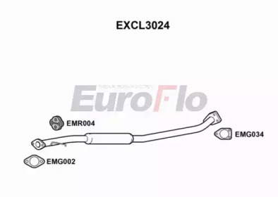 Амортизатор EuroFlo EXCL3024