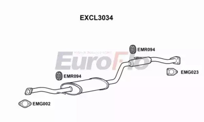 Амортизатор EuroFlo EXCL3034