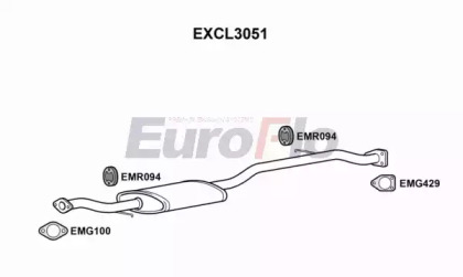 Амортизатор EuroFlo EXCL3051