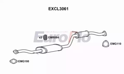 Амортизатор EuroFlo EXCL3061