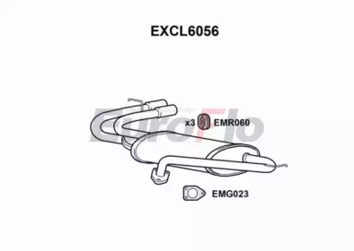 Амортизатор EuroFlo EXCL6056