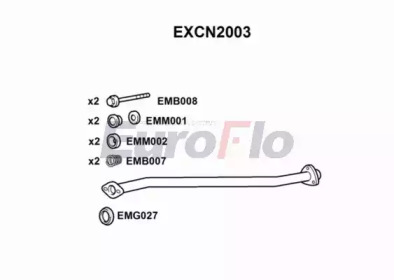 Труба выхлопного газа EuroFlo EXCN2003