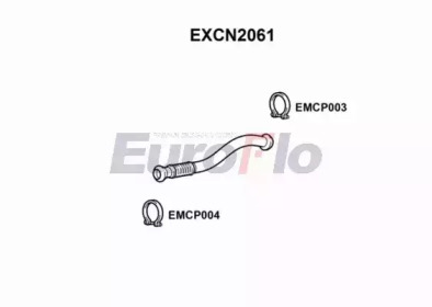 Труба выхлопного газа EuroFlo EXCN2061