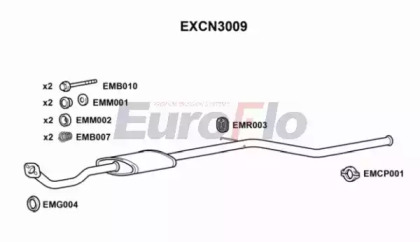 Амортизатор EuroFlo EXCN3009