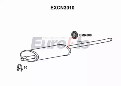 Амортизатор EuroFlo EXCN3010