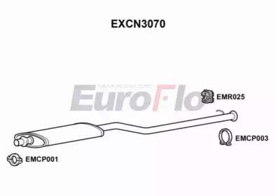 Амортизатор EuroFlo EXCN3070