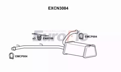 Амортизатор EuroFlo EXCN3084