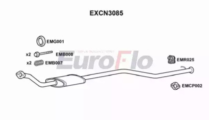 Амортизатор EuroFlo EXCN3085