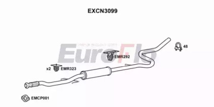 Амортизатор EuroFlo EXCN3099