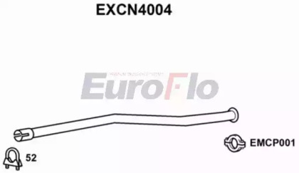 Труба выхлопного газа EuroFlo EXCN4004