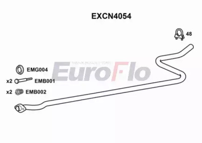 Трубка EuroFlo EXCN4054